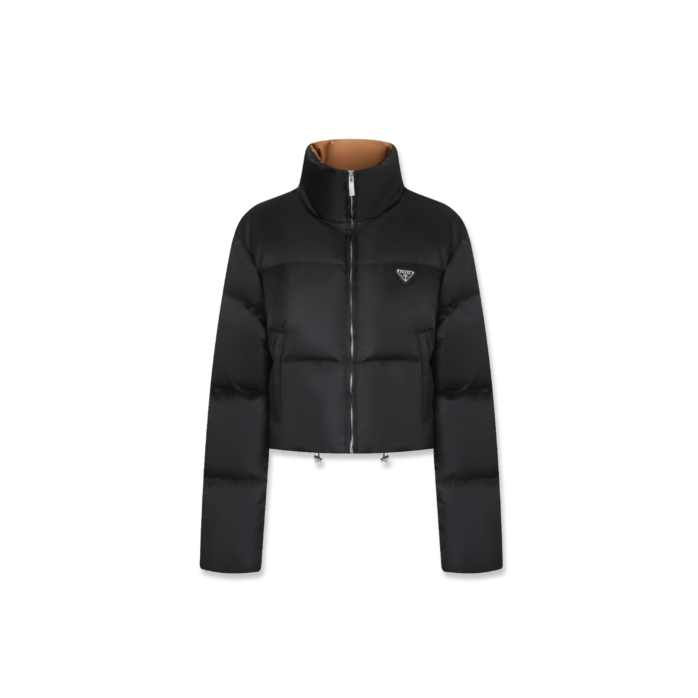 PRADA CROPPED RE-NYLON DOWN JACKET